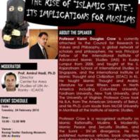 Flyer: The Rise of Islamic State Flyer: The Rise of Islamic State